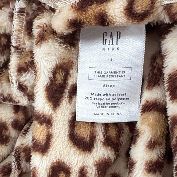 Leopard Print Kids Robe - Picture 2 of 5